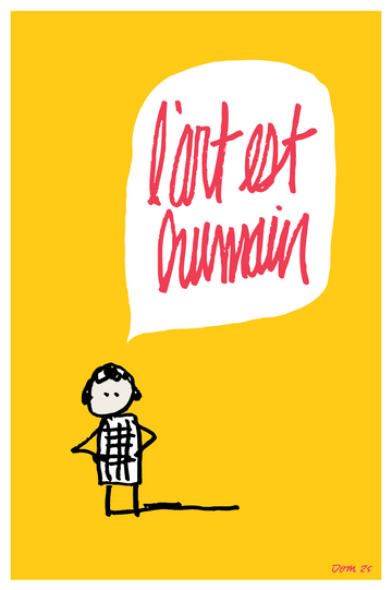 L'art est humain